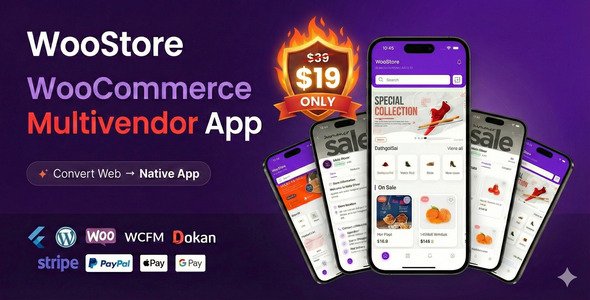 WooStore Woocommerce Multivendor App